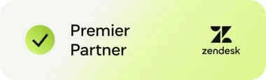 Zendesk Premier Partner Badge